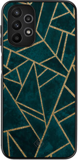 Casimoda Samsung Galaxy A13 4G hoesje - Blue shapes Blauw