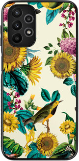 Casimoda Samsung Galaxy A13 4G hoesje - Sunflowers Geel