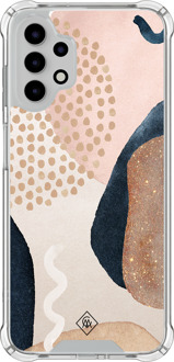 Casimoda Samsung Galaxy A13 4G shockproof hoesje - Abstract dots