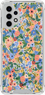 Casimoda Samsung Galaxy A13 4G shockproof hoesje - Blue gardens