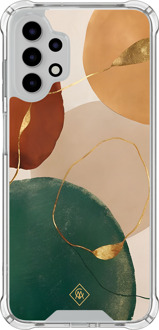 Casimoda Samsung Galaxy A13 4G shockproof hoesje - Earthy luxe