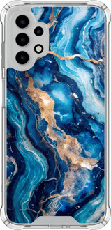 Casimoda Samsung Galaxy A13 4G shockproof hoesje - Ocean marble