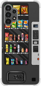 Casimoda Samsung Galaxy A13 4G shockproof hoesje - Snoepautomaat Zwart