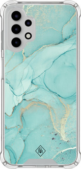 Casimoda Samsung Galaxy A13 4G shockproof hoesje - Touch of mint
