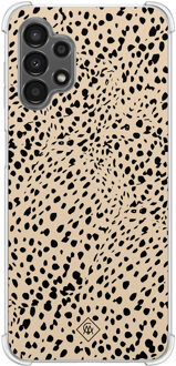 Casimoda Samsung Galaxy A13 4G siliconen hoesje - Spot on Bruin/beige