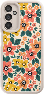 Casimoda Samsung Galaxy A14 beige case - Blossom Multi
