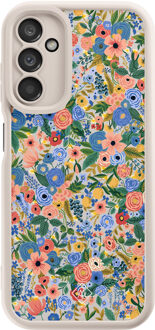 Casimoda Samsung Galaxy A14 beige case - Floral garden Multi