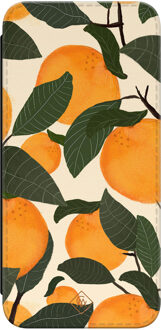 Casimoda Samsung Galaxy A14 flipcase - Orange garden Multi