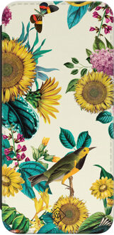 Casimoda Samsung Galaxy A14 flipcase - Sunflowers Multi