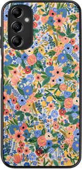 Casimoda Samsung Galaxy A14 hoesje - Blue gardens Blauw