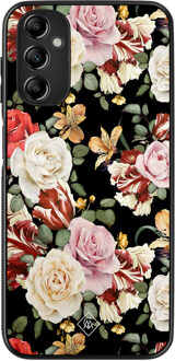 Casimoda Samsung Galaxy A14 hoesje - Flowerpower Multi