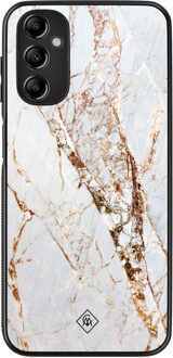 Casimoda Samsung Galaxy A14 hoesje - Marmer goud Goudkleurig