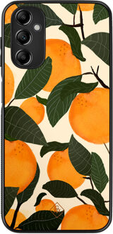 Casimoda Samsung Galaxy A14 hoesje - Orange garden Groen