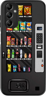Casimoda Samsung Galaxy A14 hoesje - Snoepautomaat Zwart, Multi