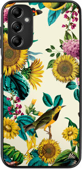 Casimoda Samsung Galaxy A14 hoesje - Sunflowers Geel