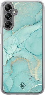 Casimoda Samsung Galaxy A14 hybride hoesje - Touch of mint