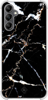 Casimoda Samsung Galaxy A14 shockproof hoesje - Marmer zwart