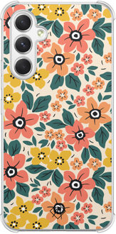 Casimoda Samsung Galaxy A15 shockproof hoesje - Blossom Multi