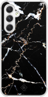 Casimoda Samsung Galaxy A15 shockproof hoesje - Marmer zwart