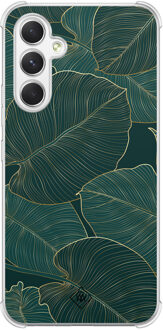 Casimoda Samsung Galaxy A15 shockproof hoesje - Monstera leaves Groen