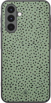 Casimoda Samsung Galaxy A16 hoesje - Green confetti Groen