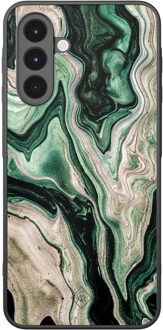 Casimoda Samsung Galaxy A16 hoesje - Green waves Groen