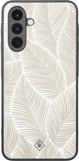 Casimoda Samsung Galaxy A16 hoesje - Palmy leaves beige Bruin/beige
