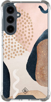 Casimoda Samsung Galaxy A16 shockproof hoesje - Abstract dots Bruin/beige