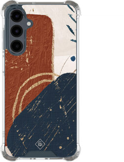 Casimoda Samsung Galaxy A16 shockproof hoesje - Abstract terracotta Multi