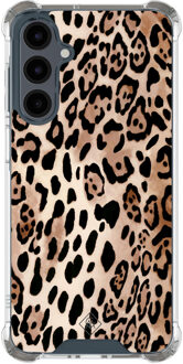 Casimoda Samsung Galaxy A16 shockproof hoesje - Golden wildcat Bruin/beige