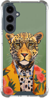 Casimoda Samsung Galaxy A16 shockproof hoesje - Luipaard hipster Groen