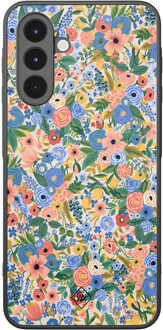 Casimoda Samsung Galaxy A17 hoesje - Blue gardens Blauw, Multi