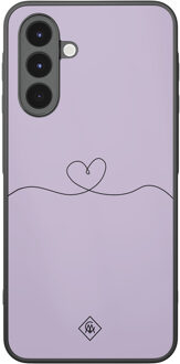 Casimoda Samsung Galaxy A17 hoesje - Hart lila Paars