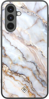 Casimoda Samsung Galaxy A17 hoesje - Marble dream Grijs/zilverkleurig