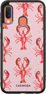 Casimoda Samsung Galaxy A20e hoesje - Lobster all the way Roze