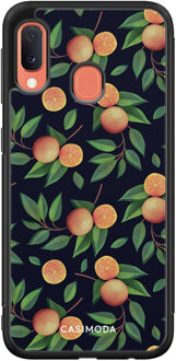 Casimoda Samsung Galaxy A20e hoesje - Orange lemonade Groen