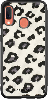 Casimoda Samsung Galaxy A20e hoesje - Sweet leo Bruin/beige
