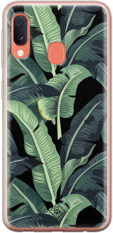 Casimoda Samsung Galaxy A20e siliconen hoesje - Bali vibe Blauw, Roze