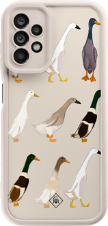 Casimoda Samsung Galaxy A23 beige case - Duck life