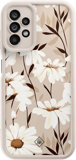 Casimoda Samsung Galaxy A23 beige case - In bloom