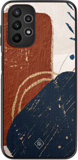 Casimoda Samsung Galaxy A23 hoesje - Abstract terracotta Multi