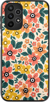 Casimoda Samsung Galaxy A23 hoesje - Blossom Multi