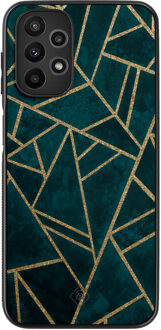 Casimoda Samsung Galaxy A23 hoesje - Blue shapes Blauw