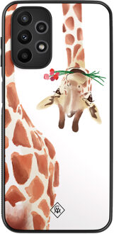 Casimoda Samsung Galaxy A23 hoesje - Giraffe Bruin/beige