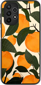 Casimoda Samsung Galaxy A23 hoesje - Orange garden Groen