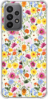 Casimoda Samsung Galaxy A23 shockproof hoesje - Happy flora Multi