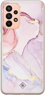 Casimoda Samsung Galaxy A23 siliconen hoesje - Purple sky Paars