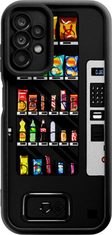 Casimoda Samsung Galaxy A23 zwarte case - Snoepautomaat