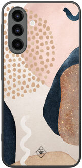 Casimoda Samsung Galaxy A26 hoesje - Abstract dots Bruin/beige