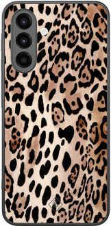 Casimoda Samsung Galaxy A26 hoesje - Golden wildcat Zwart